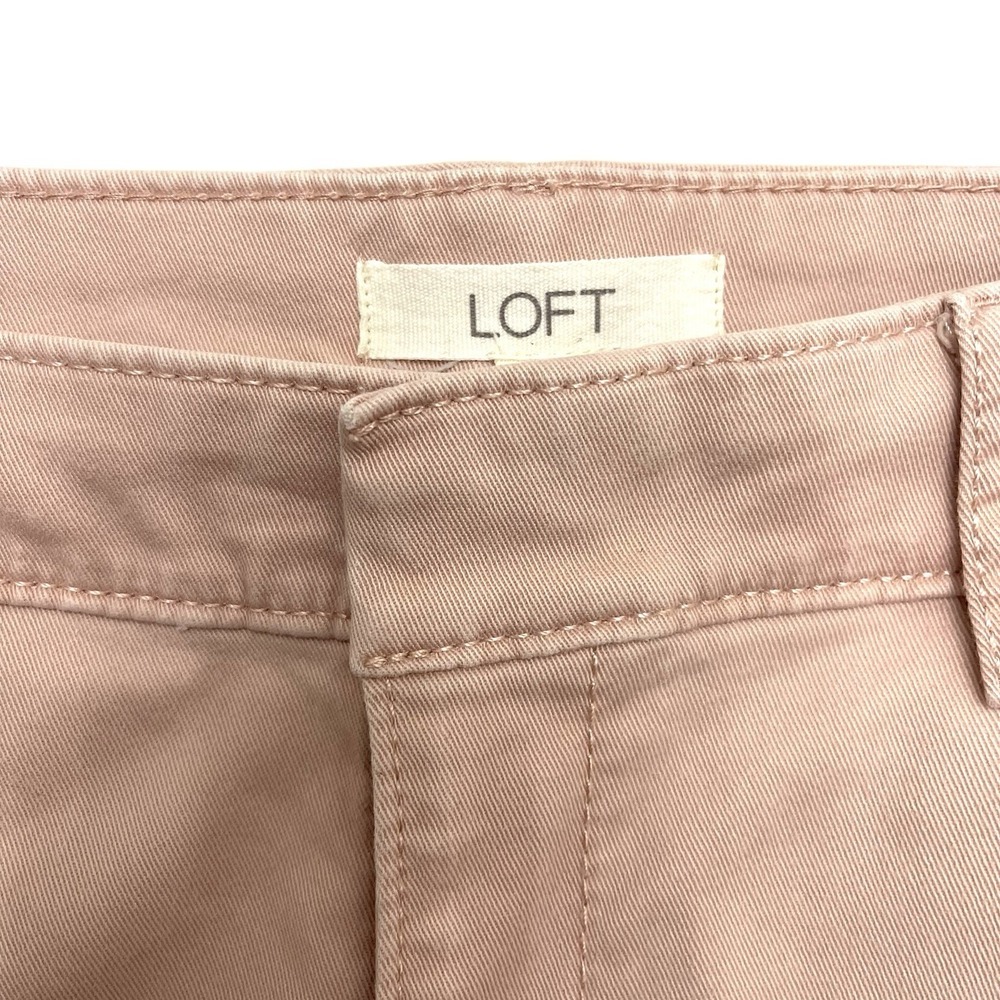 Loft Women's Light Pink Chinos Pants Size 4 - Picture 2 of 7